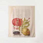 Tenture Fleur de grenade, Fruit et Rhinoceros Beetle (Devant)