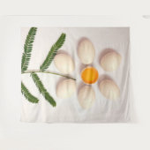 Tenture Fleur de jaune d'oeuf (Devant (Horizontal))