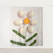 Tenture Fleur de jaune d'oeuf (Devant)