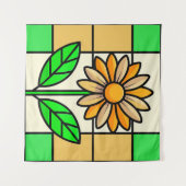 Tenture Fleur de verre tendu (Devant (Horizontal))