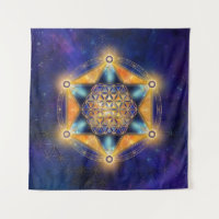 Fleur de vie Merkaba Star - Géométrie sacrée