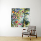 Tenture Fleur d'été du Fleur sauvage du ruisseau Tapestry (En situation (horizontale))