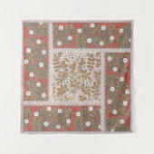 Tenture Fleur d'illustration Rose sauvage Vintage (Devant)