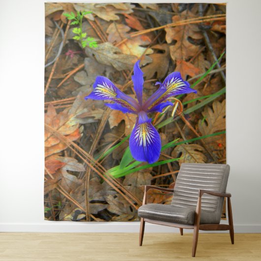 Tenture Fleur d'Iris sauvage.... (En situation)
