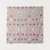 Tenture Fleur Élégante Chic Moderne  (Devant (Horizontal))