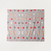 Tenture Fleur Élégante Chic Moderne (Devant (Horizontal))