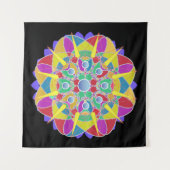 Tenture Fleur étoile (Devant (Horizontal))