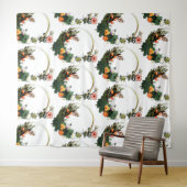 Tenture Fleur g (En situation (horizontale))