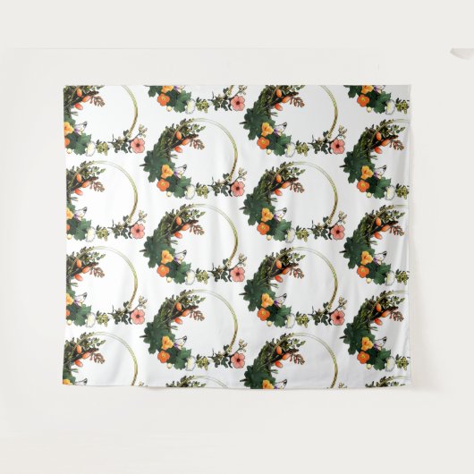 Tenture Fleur g (Devant (Horizontal))