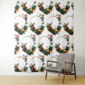 Tenture Fleur g (En situation)