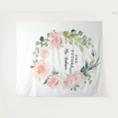 Tenture Fleur Jolie Décor Floral Mariage Toile de Fond (Devant (Horizontal))