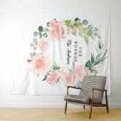 Tenture Fleur Jolie Fond de mariage floral joli (En situation (horizontale))