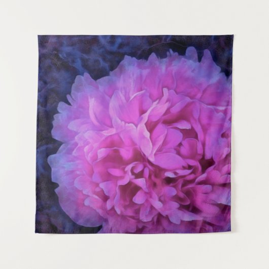 Tenture Fleur rose Lush (Devant)