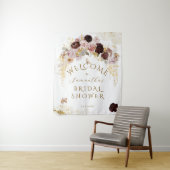 Tenture Fleur sauvage d'automne Fête des mariées Florale o (En situation)