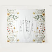 Tenture Fleur sauvage d'été Fête des mariées de terrain (Devant (Horizontal))