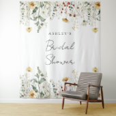 Tenture Fleur sauvage d'été Fête des mariées de terrain (En situation)