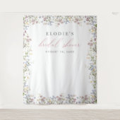 Tenture Fleur sauvage Fête des mariées photo arrière-plan (Devant)