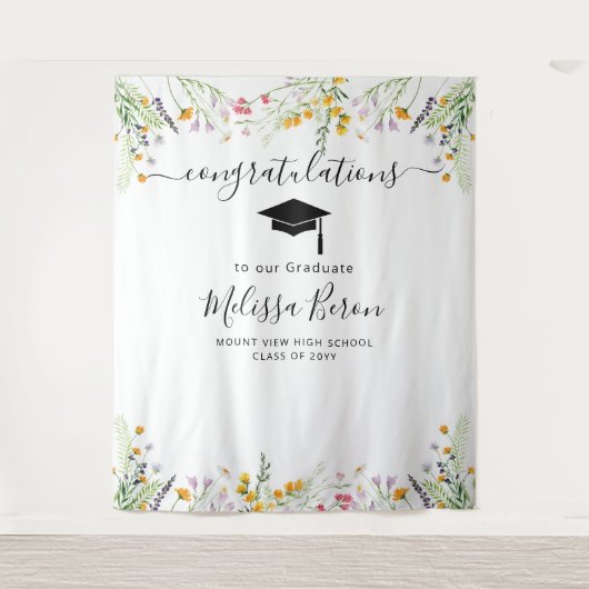 Tenture Fleur sauvage Graduation Photo Contexte Photo stan (Devant)