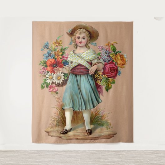 Tenture Fleur victorienne (Devant)