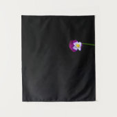 Tenture Fleur violette wtcnm (Devant)