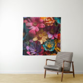 Tenture Fleurs (En situation)