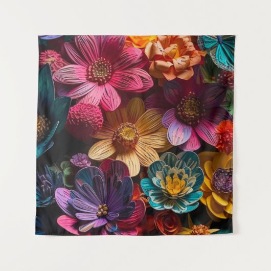 Tenture Fleurs (Devant)