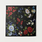Tenture Fleurs (Devant (Horizontal))