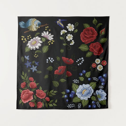 Tenture Fleurs (Devant)