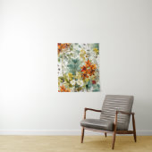 Tenture Fleurs art nature (En situation)