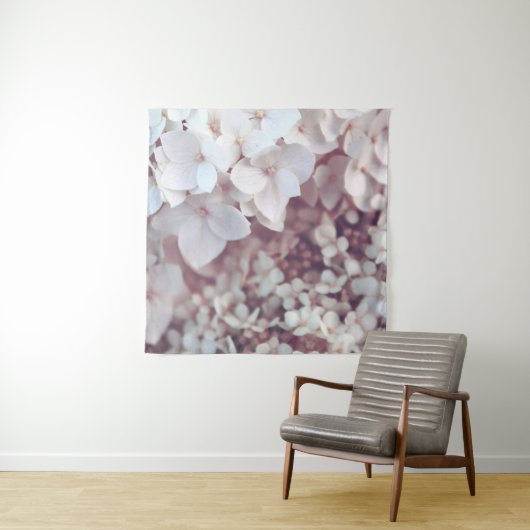 TENTURE FLEURS BLANCHES (En situation)