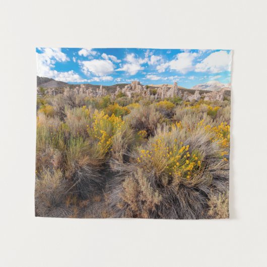 Tenture Fleurs | Blooming Sagebrush Californie (Devant (Horizontal))