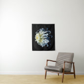 Tenture Fleurs | Chrysanthème blanc (En situation)