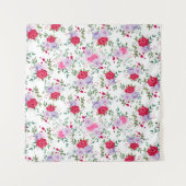 Tenture fleurs - Couleurs simples (Devant)