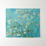 Tenture Fleurs d'amandes | Vincent Van Gogh<br><div class="desc">Almond Blossoms (1890) de l'artiste néerlandais Vincent van Gogh (1853-1890). Le tableau de Van Gogh's Almond Blossoms présente des fleurs blanches délicates dressées contre un ciel turquoise vibrant, symbolisant une nouvelle vie et un renouveau. Inspiré de l'art japonais, les branches élégantes et les lignes fluides créent un sentiment de sérénité...</div>