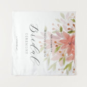 Tenture Fleurs de campagne élégantes aquarelle peintes à l (Devant (Horizontal))