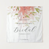 Tenture Fleurs de campagne élégantes aquarelle peintes à l (Devant)