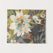 Tenture Fleurs de crépuscule tropicaux (Devant (Horizontal))