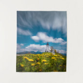 Tenture Fleurs de Dandelion à l'église st primus Jamnik Sl (Devant)