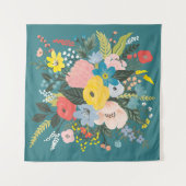 Tenture Fleurs de jardin sauvage (Devant)