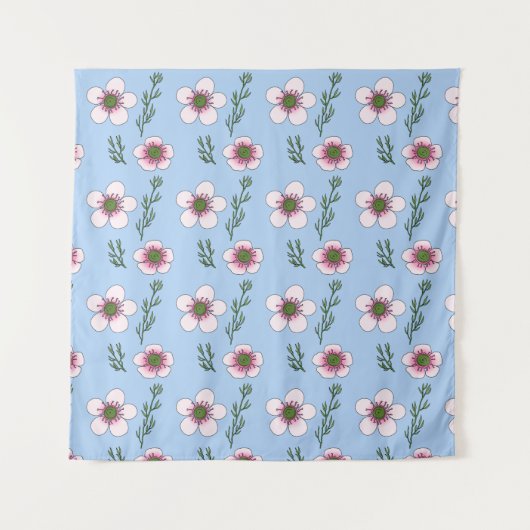 Tenture Fleurs de Manuka (Devant)