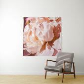 Tenture Fleurs de Paon de Luxe Fond Floral (En situation)