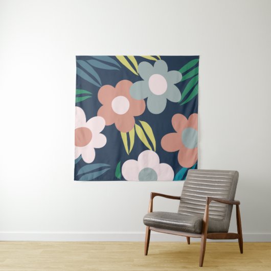 Tenture Fleurs de printemps (En situation (horizontale))