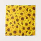 Tenture Fleurs de soleil (Devant)