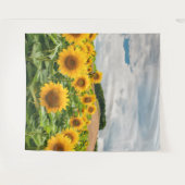 Tenture Fleurs de soleil (Devant (Horizontal))