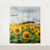 Tenture Fleurs de soleil (Devant)