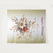 Tenture Fleurs de vacances modernes fond (Devant (Horizontal))