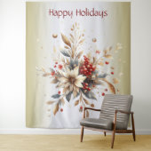 Tenture Fleurs de vacances modernes fond (En situation)