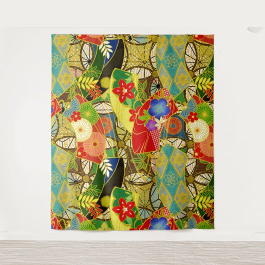 Tenture Fleurs d'été (Devant)