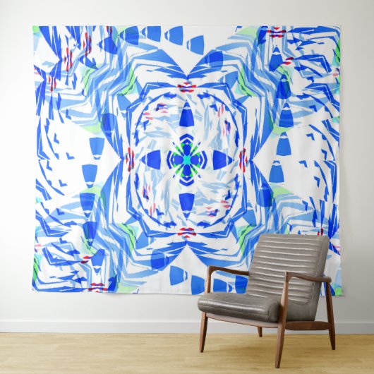 Tenture Fleurs d'hiver...... (En situation (horizontale))