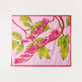 Tenture fleurs du coeur saignant (Devant (Horizontal))